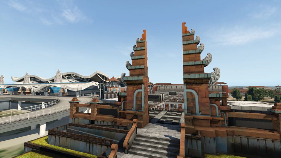 สกรีนช็อตจาก X-Plane 11: Aerosoft - Airport Bali (รูปที่ 5)