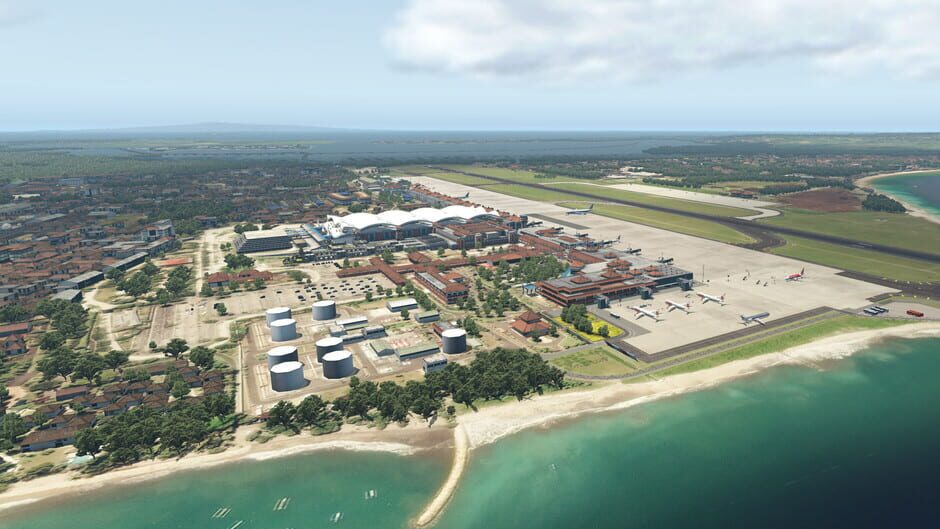 สกรีนช็อตจาก X-Plane 11: Aerosoft - Airport Bali (รูปที่ 6)