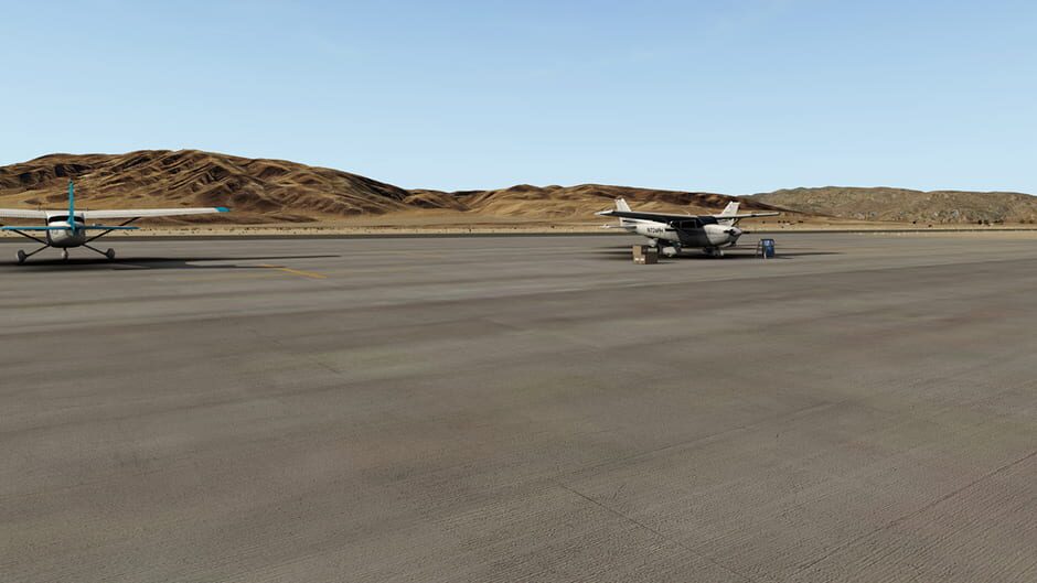 สกรีนช็อตจาก X-Plane 11: Aerosoft - KTNP: Airport Twentynine Palms (รูปที่ 6)