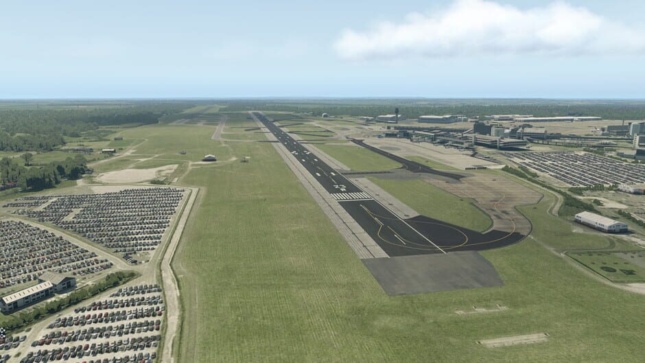 สกรีนช็อตจาก X-Plane 11: Aerosoft Airport Manchester (รูปที่ 8)