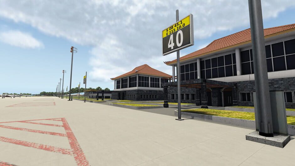 สกรีนช็อตจาก X-Plane 11: Aerosoft - Airport Bali (รูปที่ 8)