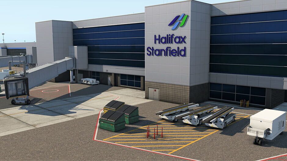 X-Plane 11: Airfield Canada - CYHZ: Halifax Stanfield International Airport Screenshot