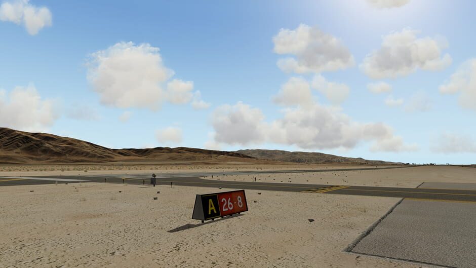 สกรีนช็อตจาก X-Plane 11: Aerosoft - KTNP: Airport Twentynine Palms (รูปที่ 10)