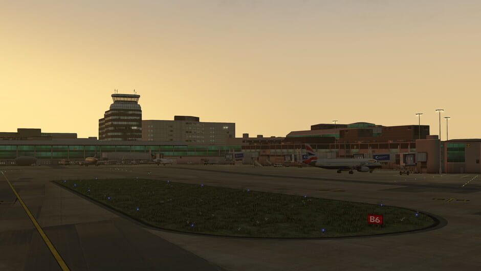 สกรีนช็อตจาก X-Plane 11: Aerosoft Airport Manchester (รูปที่ 11)