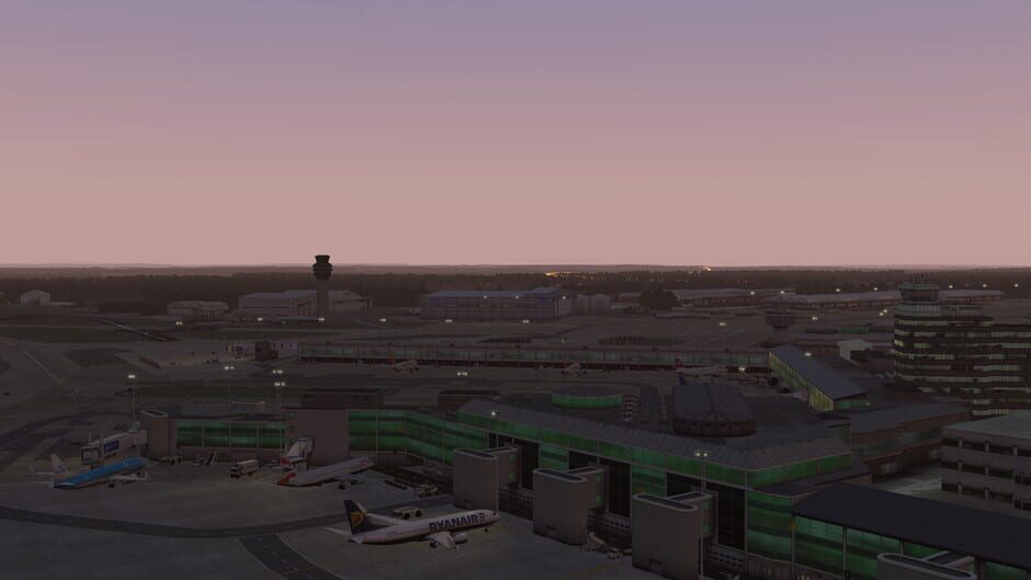 สกรีนช็อตจาก X-Plane 11: Aerosoft Airport Manchester (รูปที่ 12)