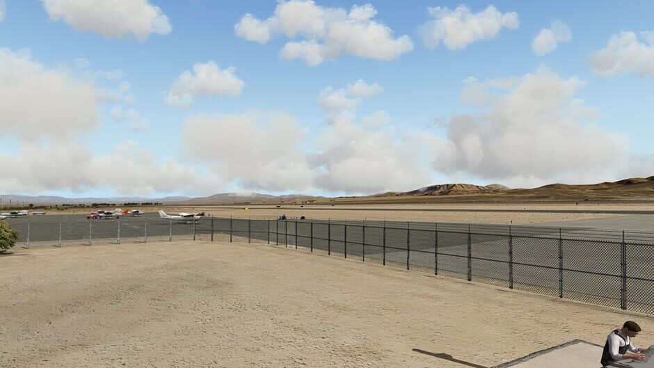 สกรีนช็อตจาก X-Plane 11: Aerosoft - KTNP: Airport Twentynine Palms (รูปที่ 12)