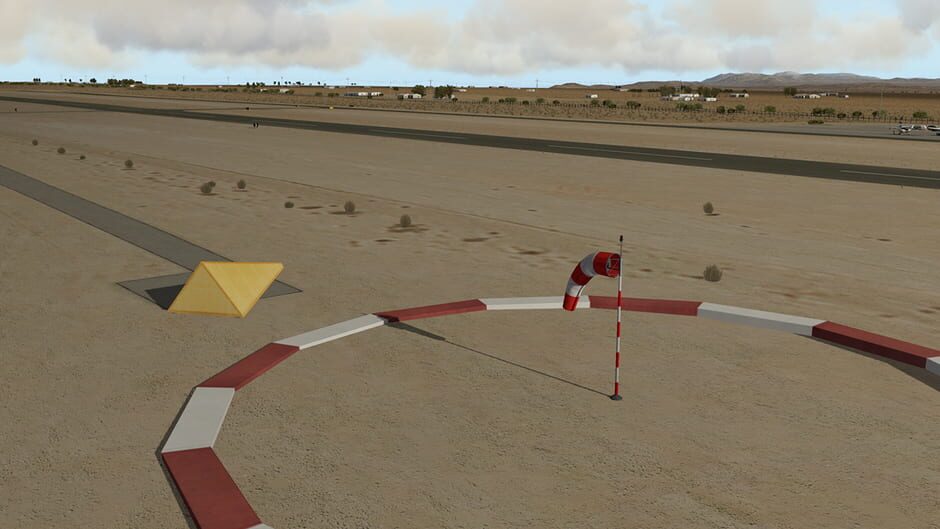 สกรีนช็อตจาก X-Plane 11: Aerosoft - KTNP: Airport Twentynine Palms (รูปที่ 14)