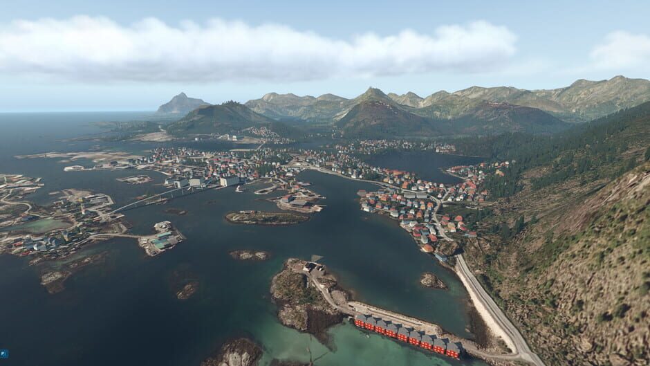 สกรีนช็อตจาก X-Plane 11: Aerosoft Airport Svolvaer (รูปที่ 3)