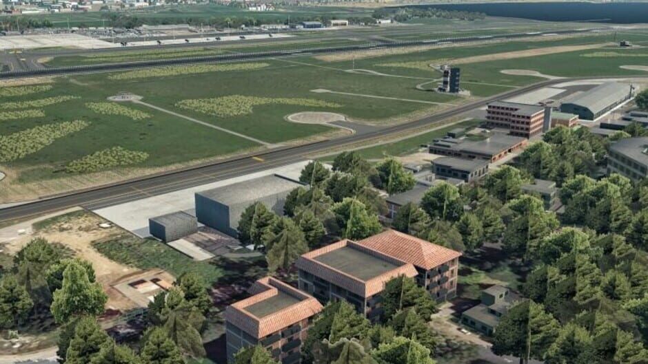 X-Plane 11: JustAsia - LIEE: Cagliari Elmas Airport Screenshot