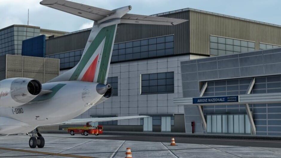X-Plane 11: JustAsia - LIEE: Cagliari Elmas Airport Screenshot