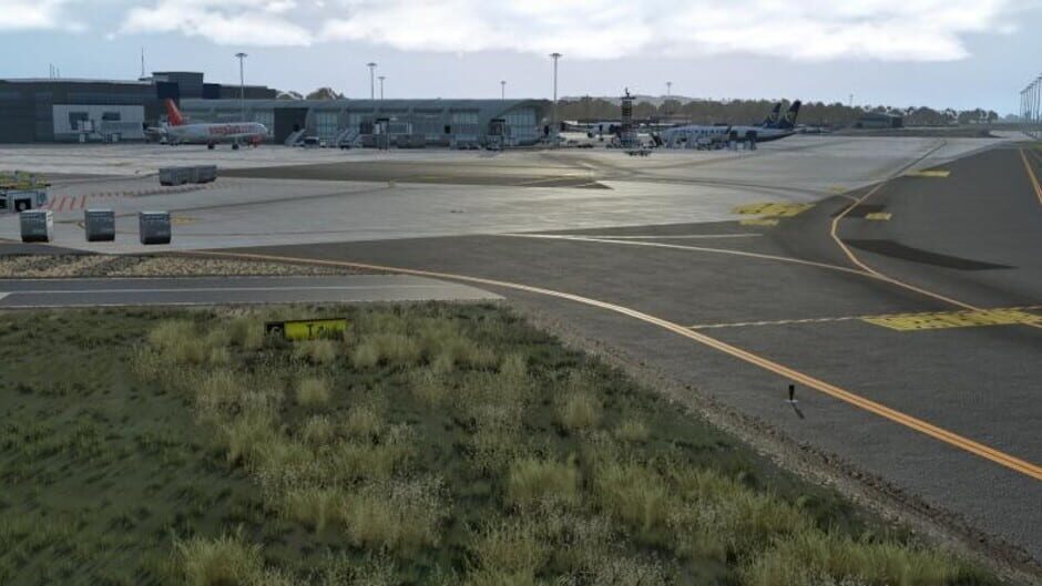 X-Plane 11: JustAsia - LIEE: Cagliari Elmas Airport Screenshot