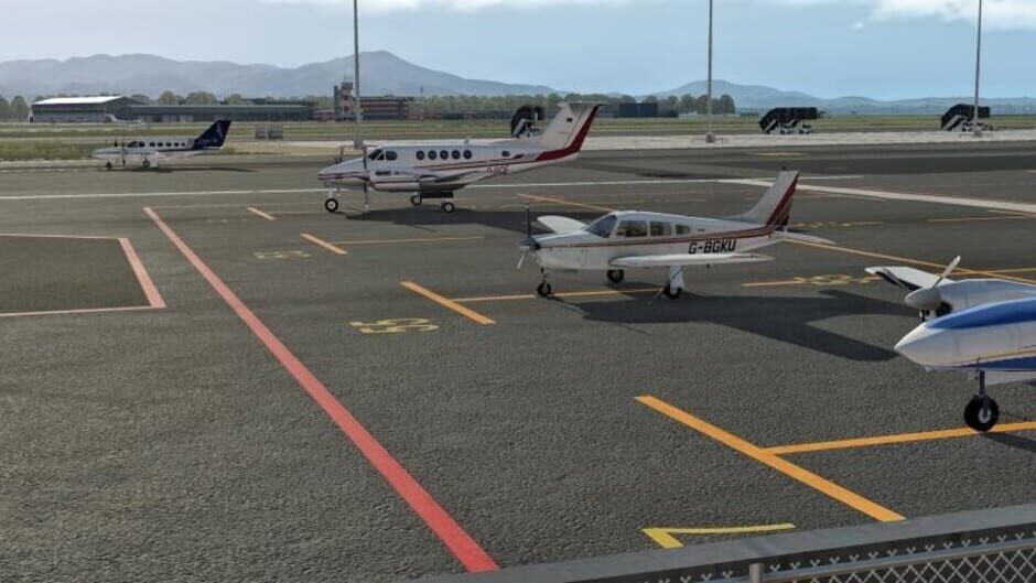 X-Plane 11: JustAsia - LIEE: Cagliari Elmas Airport Screenshot