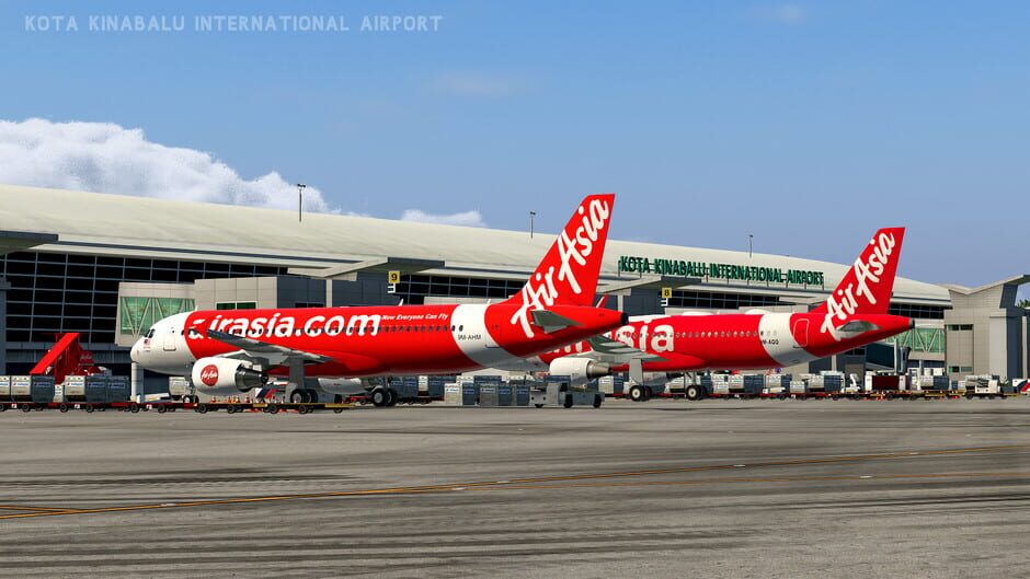 X-Plane 11: JustAsia - WBKK: Kota Kinabalu Airport Screenshot