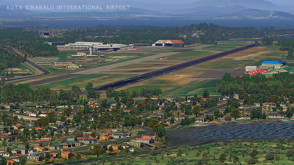X-Plane 11: JustAsia - WBKK: Kota Kinabalu Airport Screenshot