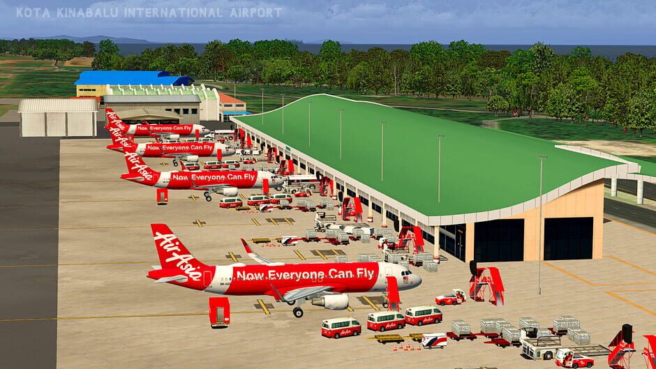 X-Plane 11: JustAsia - WBKK: Kota Kinabalu Airport Screenshot