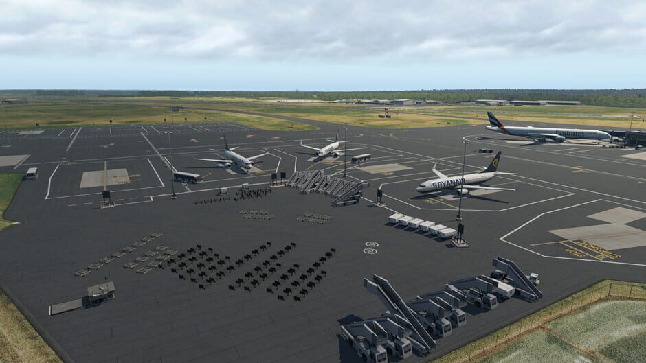 สกรีนช็อตจาก X-Plane 11: Aerosoft - Airport Newcastle (รูปที่ 3)