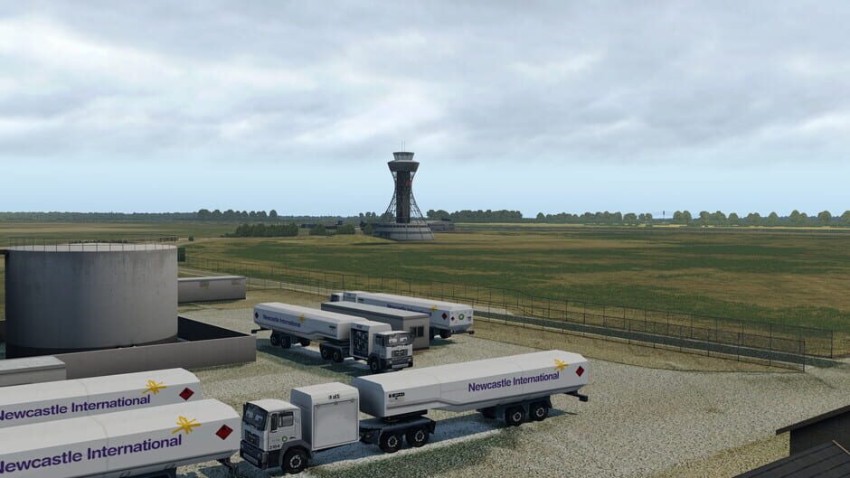 สกรีนช็อตจาก X-Plane 11: Aerosoft - Airport Newcastle (รูปที่ 7)