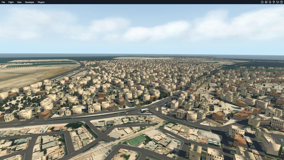X-Plane 11: JustAsia - OBBI: Bahrain Intl Airport & City Screenshot