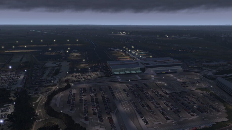 สกรีนช็อตจาก X-Plane 11: Aerosoft - Airport Newcastle (รูปที่ 2)