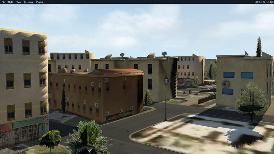 X-Plane 11: JustAsia - OBBI: Bahrain Intl Airport & City Screenshot