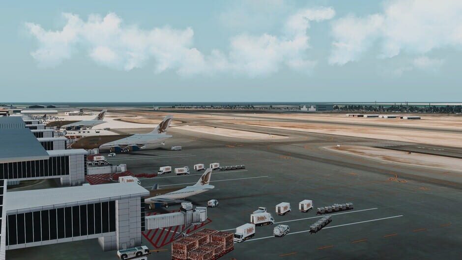 X-Plane 11: JustAsia - OBBI: Bahrain Intl Airport & City Screenshot