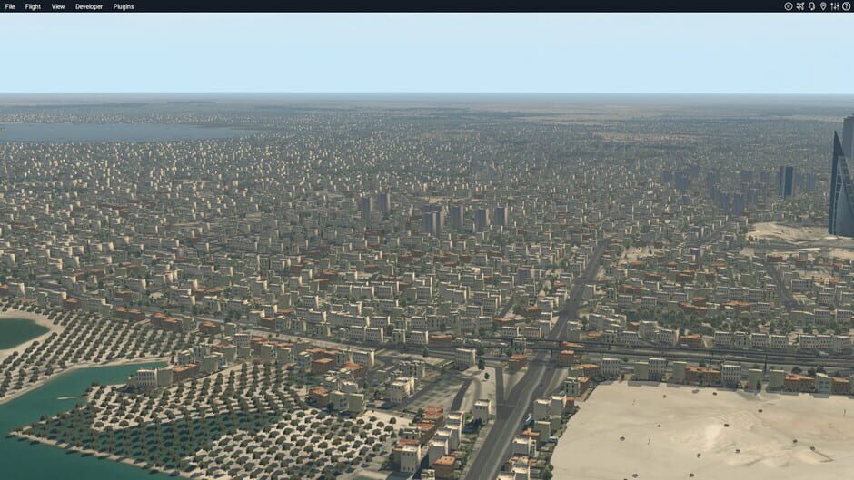 X-Plane 11: JustAsia - OBBI: Bahrain Intl Airport & City Screenshot