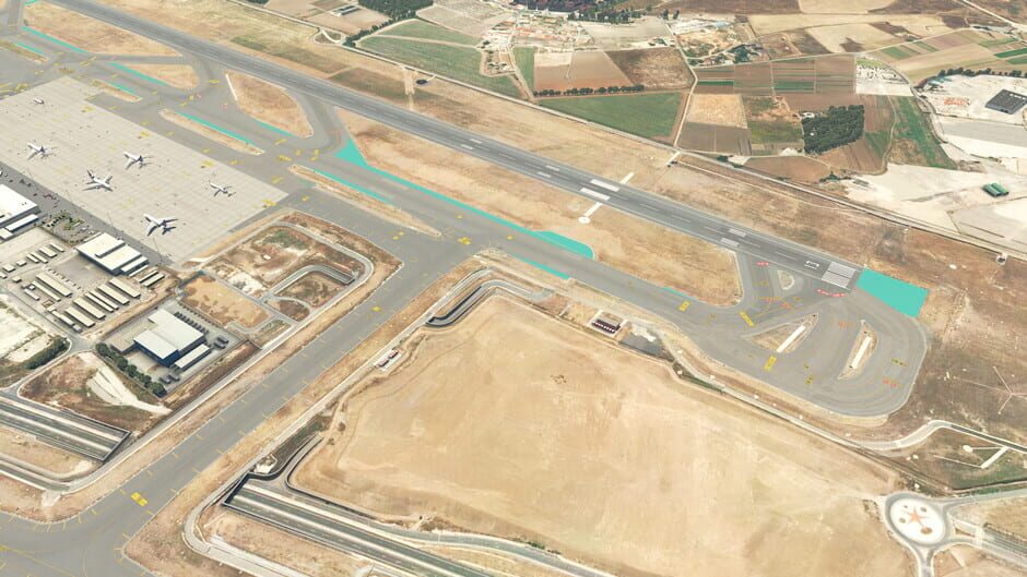 สกรีนช็อตจาก X-Plane 11: Aerosoft Airport Malaga XP (รูปที่ 9)