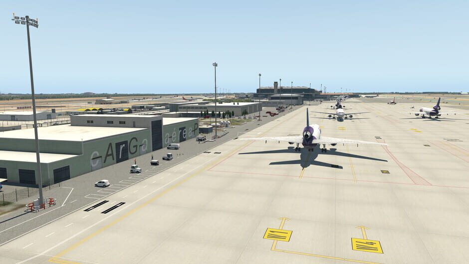 สกรีนช็อตจาก X-Plane 11: Aerosoft Airport Malaga XP (รูปที่ 6)