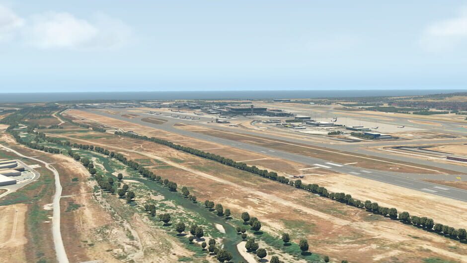 สกรีนช็อตจาก X-Plane 11: Aerosoft Airport Malaga XP (รูปที่ 4)