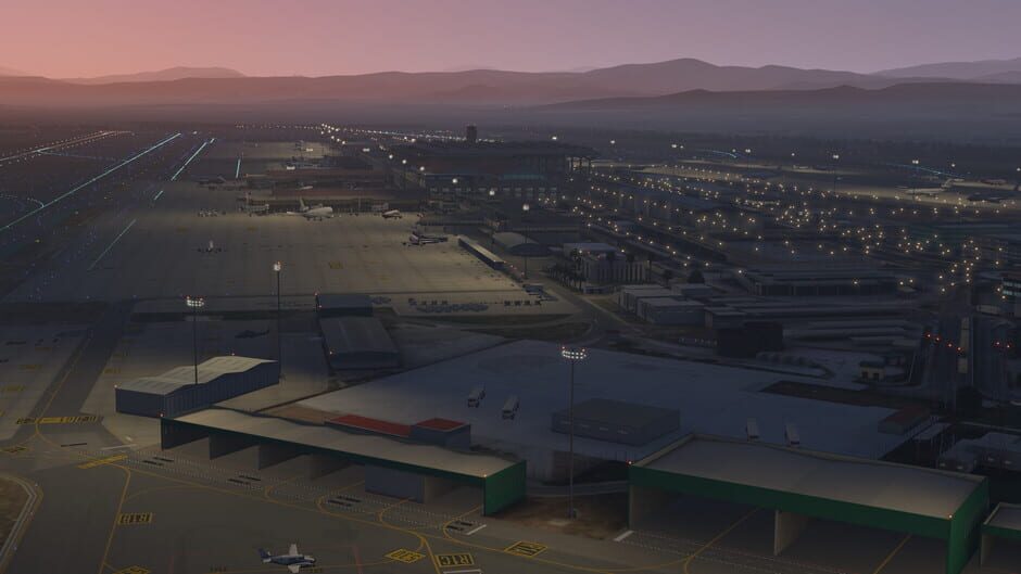 สกรีนช็อตจาก X-Plane 11: Aerosoft Airport Malaga XP (รูปที่ 2)