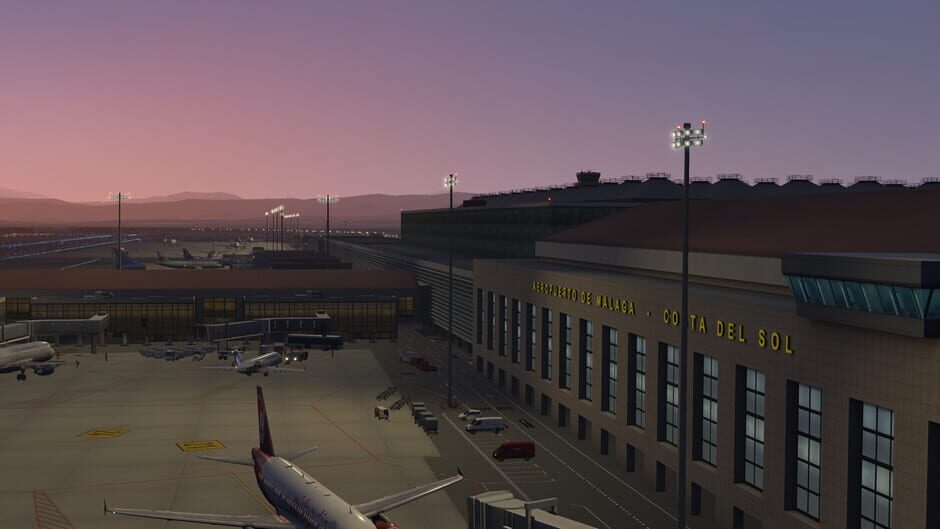 สกรีนช็อตจาก X-Plane 11: Aerosoft Airport Malaga XP (รูปที่ 10)