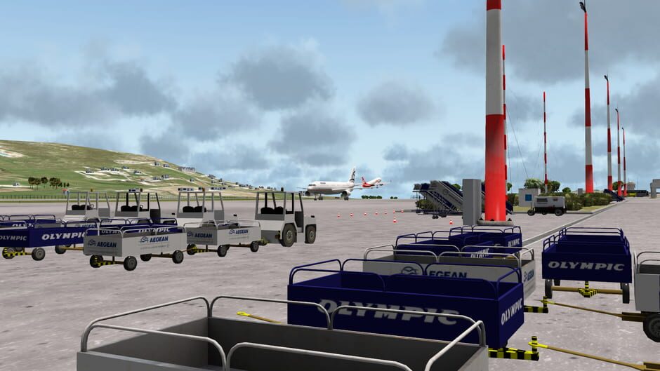 สกรีนช็อตจาก X-Plane 10 Global: Aerosoft - Airport Mykonos (รูปที่ 10)
