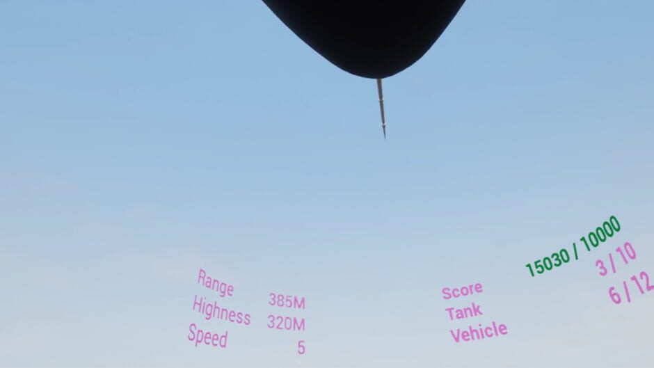 VR UAV Attack Screenshot