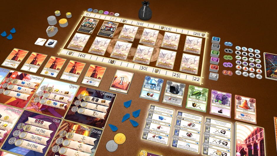 สกรีนช็อตจาก Tabletopia: Argent - the Consortium (รูปที่ 3)