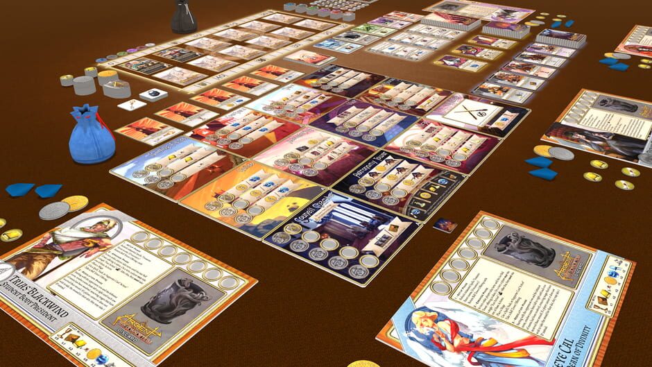 สกรีนช็อตจาก Tabletopia: Argent - the Consortium (รูปที่ 4)