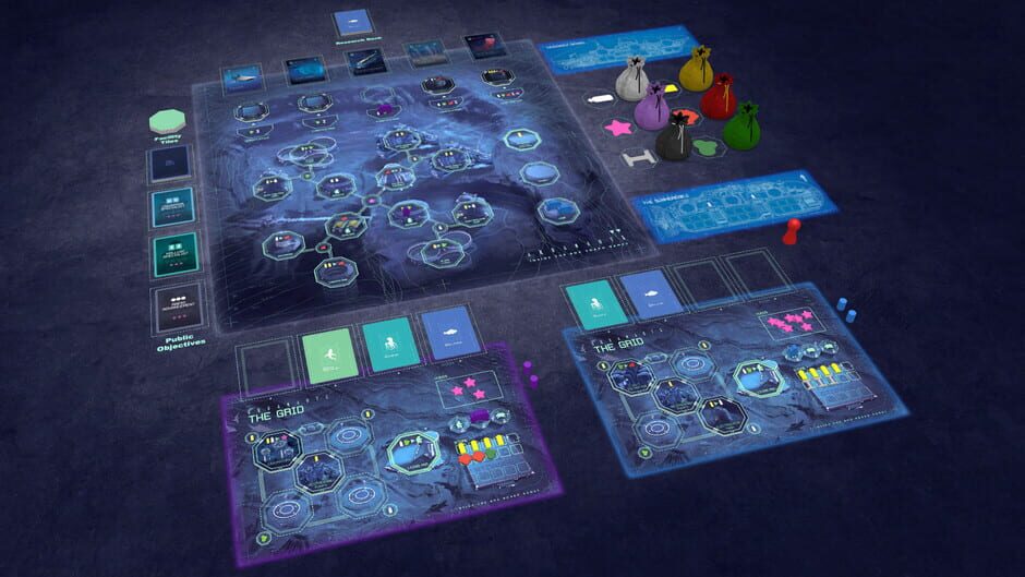 สกรีนช็อตจาก Tabletopia: Aquanauts (รูปที่ 5)