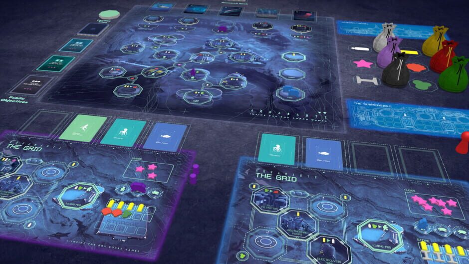 สกรีนช็อตจาก Tabletopia: Aquanauts (รูปที่ 2)