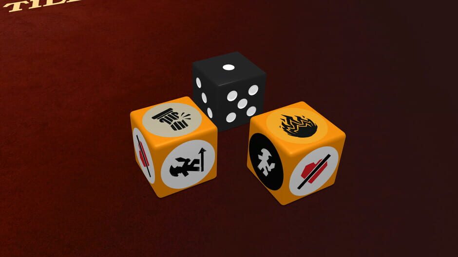 สกรีนช็อตจาก Tabletopia: Sub Terra II - Inferno's Edge (รูปที่ 5)
