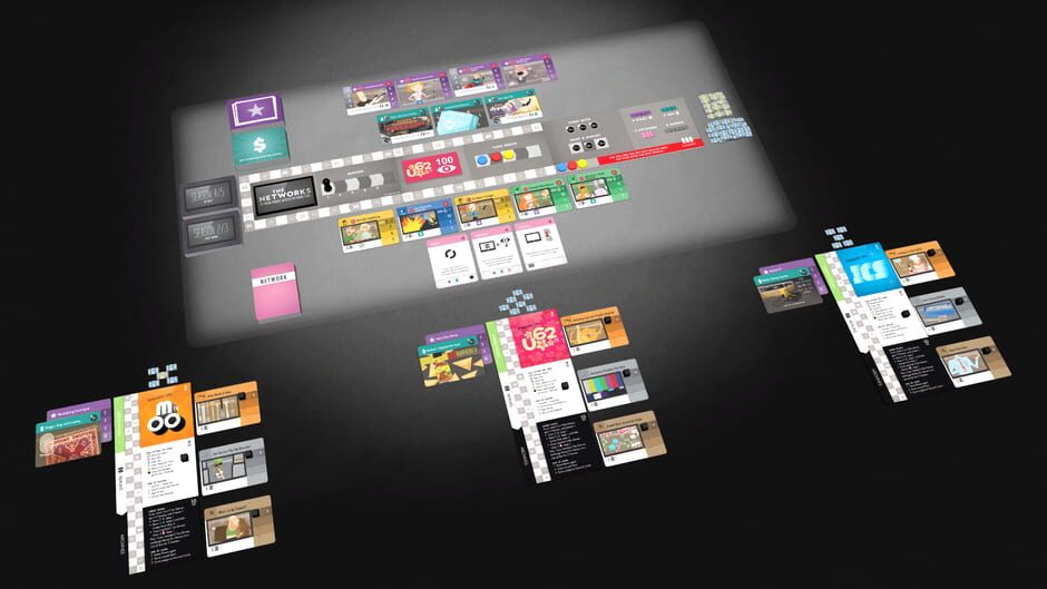 สกรีนช็อตจาก Tabletopia: The Networks (รูปที่ 2)