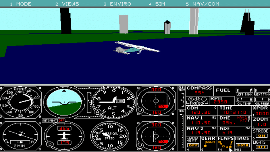 Microsoft Flight Simulator 4.0 Screenshot