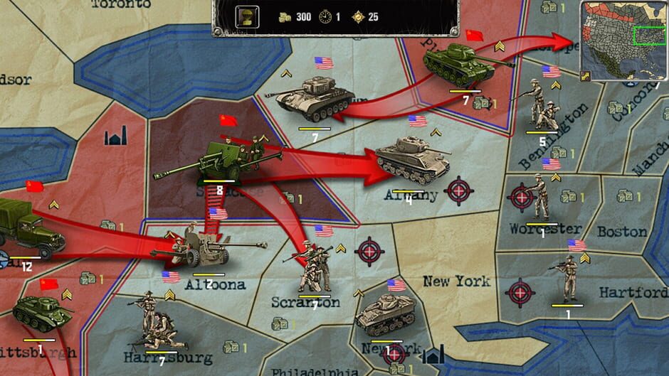 สกรีนช็อตจาก Strategy & Tactics: Wargame Collection - USSR vs USA! (รูปที่ 4)