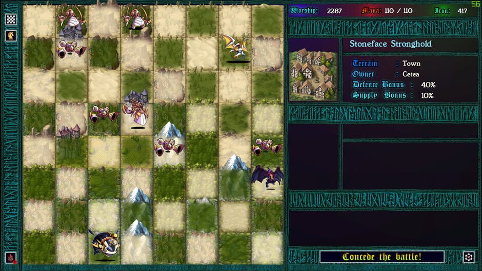 สกรีนช็อตจาก Unending War: Grand-Strategy Chess (รูปที่ 26)