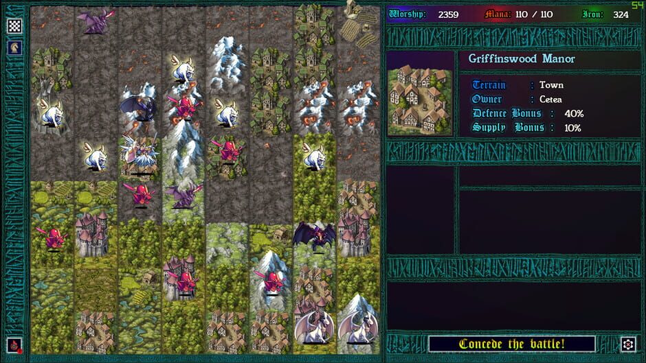 สกรีนช็อตจาก Unending War: Grand-Strategy Chess (รูปที่ 24)