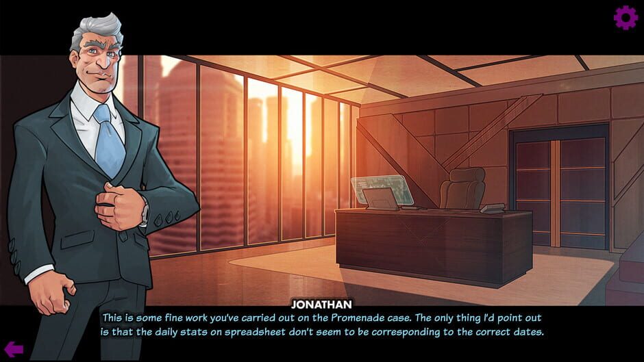 Blake: The Visual Novel Screenshot