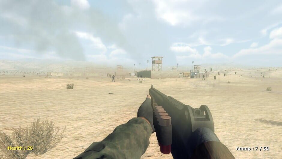 Desert attack Screenshot