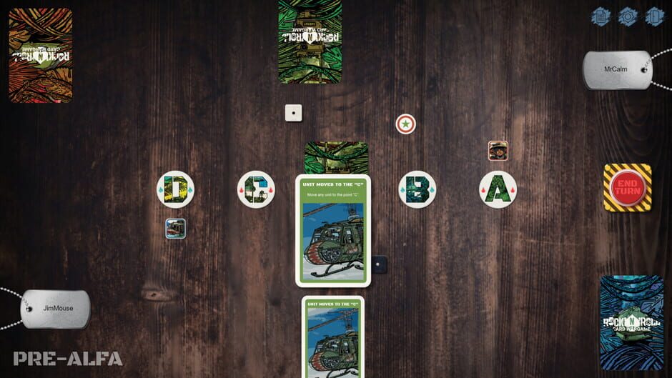 สกรีนช็อตจาก Rock'n'Roll: Card Wargame (รูปที่ 4)
