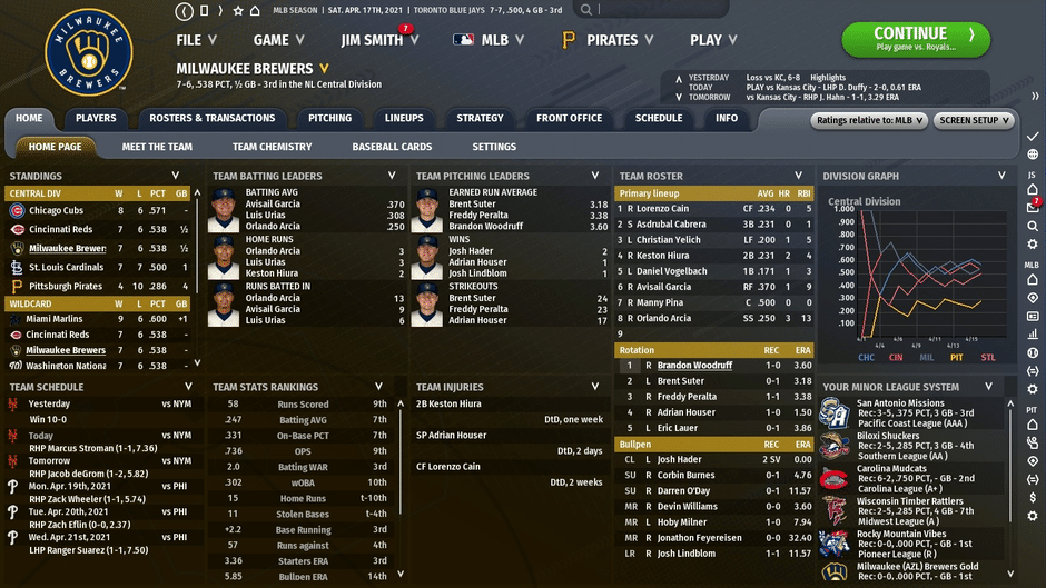 Out of the Park Baseball 22 Screenshot