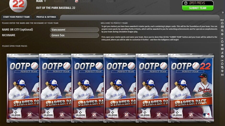 Out of the Park Baseball 22 Screenshot