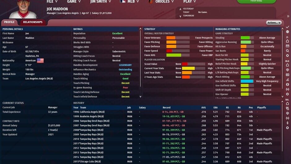 Out of the Park Baseball 22 Screenshot