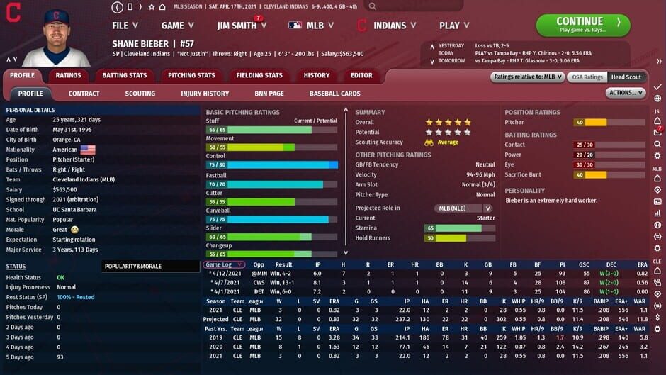 Out of the Park Baseball 22 Screenshot